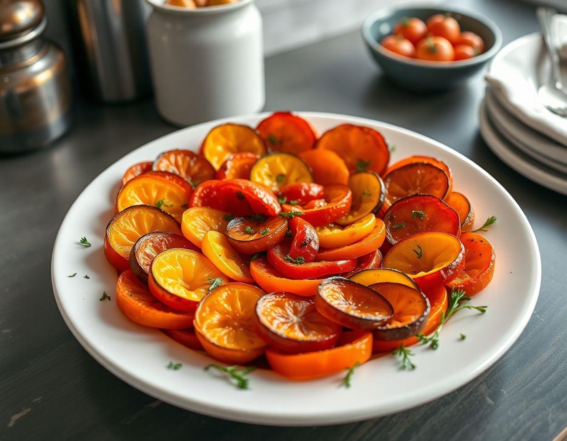 Ratatouille provençale revisitée, restaurant Le Jardin Doré, Paris 3e arrondissement, Chef Antoine Dubois